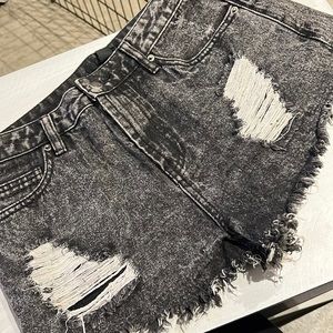 Jean shorts size large